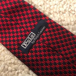 Polo Ralph Lauren Red/Navy Silk Tie